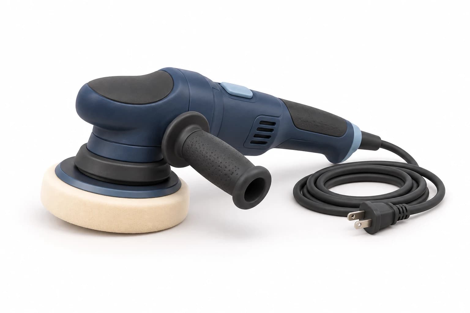 Illustration of a dual-action polisher.