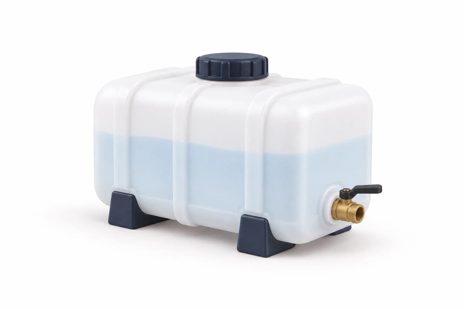 Illustration of a portable water tank.